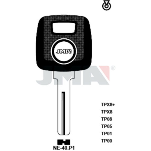 Chei Auto Alpaca Cu Locas De Cip TP00NE-40.P1